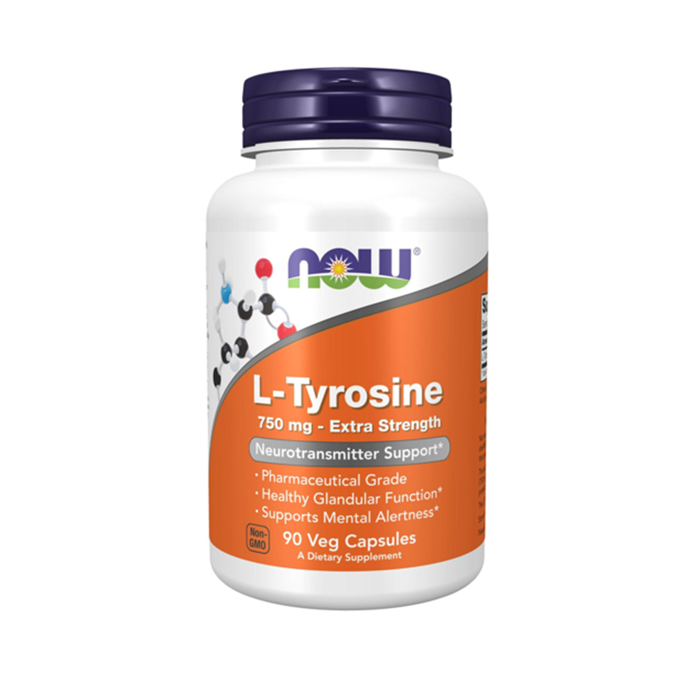 나우푸드 엘 <b>타이로신</b> Now Tyrosine 750mg 90캡슐