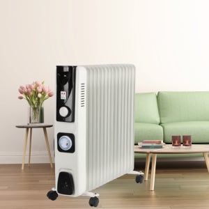 타이머라디에이터 사무실 화장실 욕실 소형 전기 라디에이터 15핀 11핀 9핀 7핀 5핀