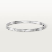 [Cartier] 까르띠에 러브 브레이슬릿 팔찌 스몰 모델 다이아몬드 화이트골드 LOVE BRACELET,SMALL MODEL,10 DIAMONDS-white gold, 런던샵