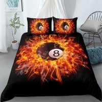 농구공Comforter Cover Twin Full For Kids Teens Decor Football Duvet Ball Sport Theme Bedding Set Soccer