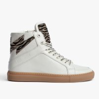 쟈딕앤볼테르 하이플래시 스파클 스웨이드 스니커즈 Zadig & Voltaire ZV1747 High Flash Sneakers