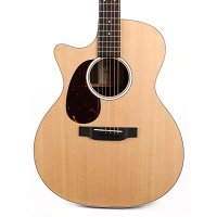 마틴 GPC-13E Ziricote 로드 시리즈 왼손잡이용 어쿠스틱-일렉트릭 기타, 내추럴 w/소프트 케이스