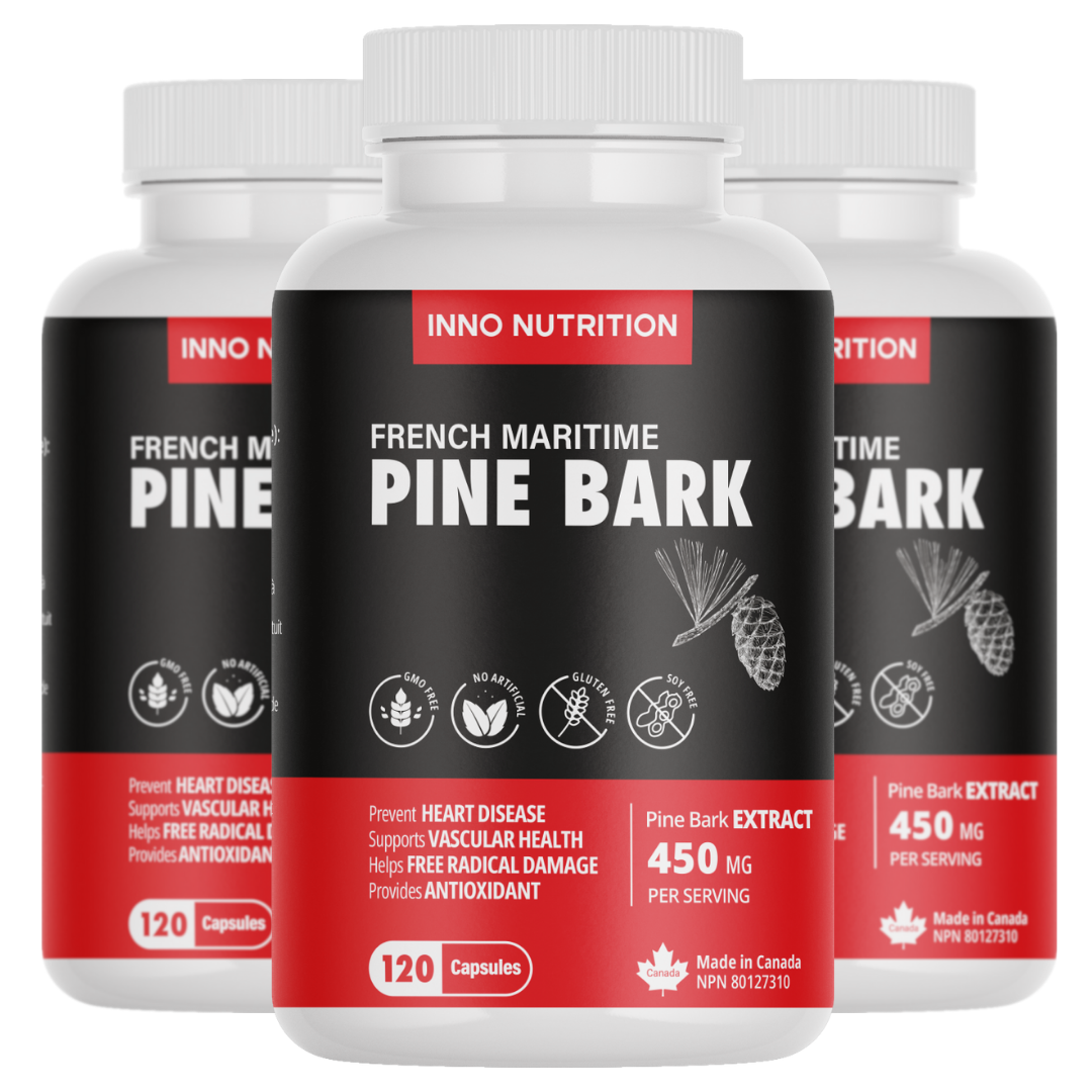 <b>파인바크</b> 프랑스해안송껍질추출물 120캡슐 3병 프로안토시아니딘