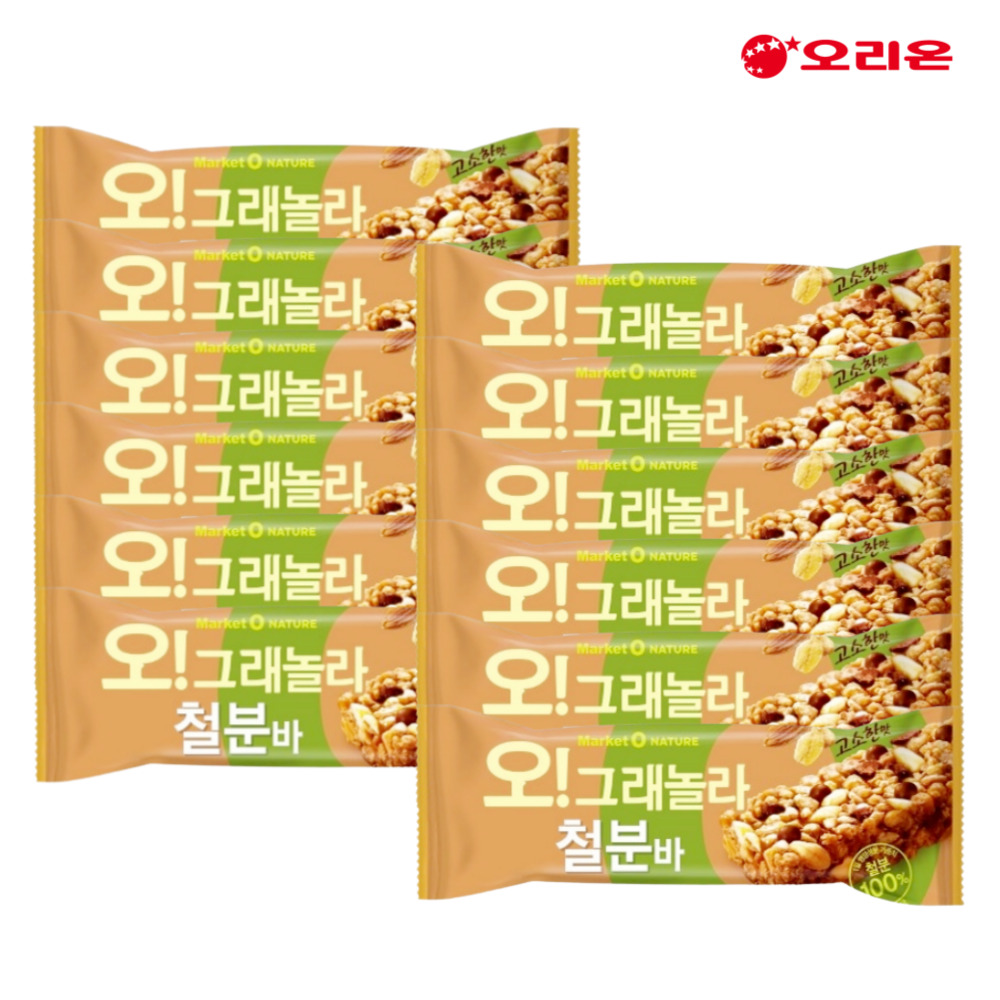 오!그래놀라 철분바 고소한맛 제품 이미지