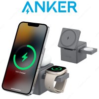 Anker 앤커 앵커 큐브 3-in-1 맥세이프 충전기 휴대용 포터블