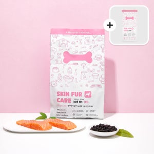 5+1 본아페티 강아지 기능성 소프트사료 피부+알러지, 1kg, 6개