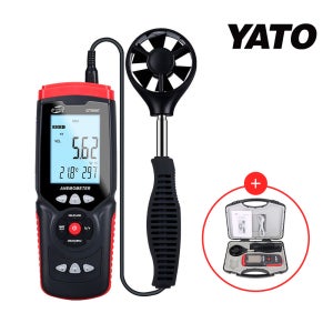 야토 디지털 풍속계 GT8907 전문가용 풍량 기상청 바람세기 온도 습도 측정