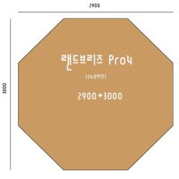 스노우피크 랜드브리즈 PRO4 이너용 그라운드시트 (SD-644)