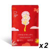 스위트컵 요거트 스무디 파우더 1Kg 2개