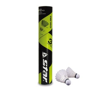 스타 배드민턴 셔틀콕(DB160) 깃털 12개입 4계절 레져용