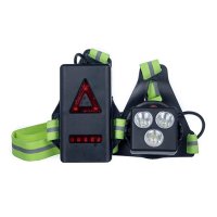 캠핑 가슴랜턴 380LM LED 러닝 라이트 USB 방수 손전등 조깅 하이킹 안전 경고 가슴 램프 등산 장비