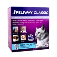 펠리웨이 클래식 스타터키트 전용훈증기 + 디퓨저 고양이 스트레스 완화 해소 합사 훈증기 FELIWAY CLASSIC CAT