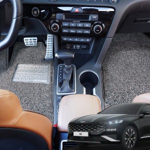 코일매트 기아 K8(2륜)/하이브리드 일반형 1+2열풀세트