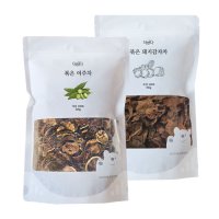 더하다 볶은 여주돼지감자차 SET 여주 200g, 돼지감자 300g 세트 국산 국내산