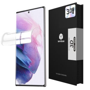 아이엠듀 지문인식 TPU 풀커버 액정보호필름 세트 갤럭시S21, 3매입
