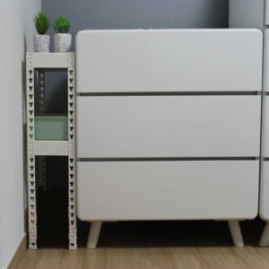 하트랙 틈새 철제 선반 25cm,35cm 미니 센치 이동식 수납장 300x250x750