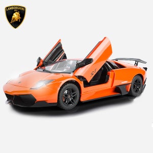 1:14 람보르기니 무르시엘라고 오렌지 오토 개폐형 도어 무선 조종 리모콘 RC카 토이게이트