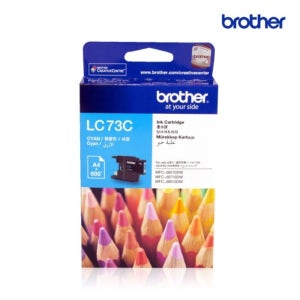 브라더 정품잉크 LC73 C 파랑 / J430W J625DW J825DW
