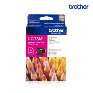 브라더 정품잉크 LC73 M 빨강 / J430W J625DW J825DW