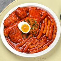 밀떡 떡볶이 밀키트 알떡 순한맛 중간맛 380g 1.5-2인분