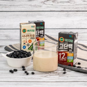 베지밀 검은콩 고단백 48팩 + 시니어 32팩 총 80팩 온가족건강 패키지