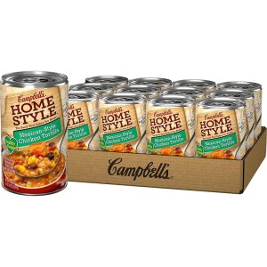 Campbell’s 캠벨 홈스타일 멕시칸스타일 치킨 토르틸라 스프 527g 12캔
