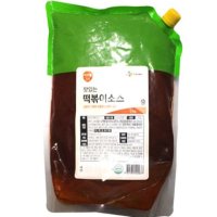 CJ 이츠웰 맛있는 떡볶이 소스 2kg