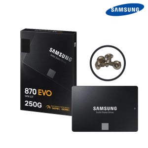 삼성 870 EVO 250G 2.5인치 SATA SSD 노트북용 데스크탑 5년보증