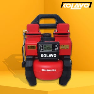 콜라보 KOL-MA25 2마력 충전 에어 콤프레샤 콤푸레샤 저소음 무오일 밀워키 호환