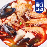 신선 해물순두부찌개 ４인분 생물홍합 바지락 국산새우 절단꽃게 씨키트 밀키트