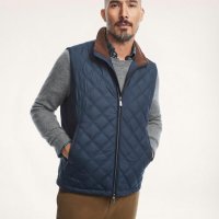 브룩스브라더스 퀼팅 패딩 베스트 Paddock Diamond Quilted Vest