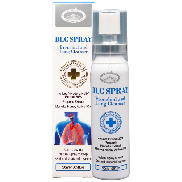 네이쳐스탑 렁클렌져 렁케어 <b>BLC SPRAY</b> 프로폴리스 스프레이 호주 프로폴리스 스프레이