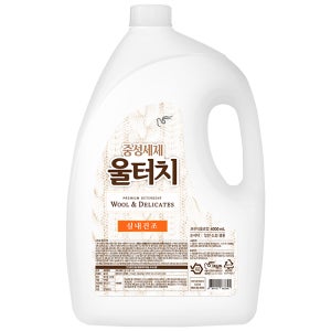 (대용량) 피죤 울터치 중성세제 4L X 1개