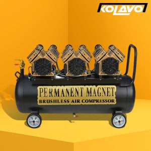 콜라보 DC993 8마력 컴프레셔 콤푸레샤 저소음 무오일 산업용 에어 콤프레샤