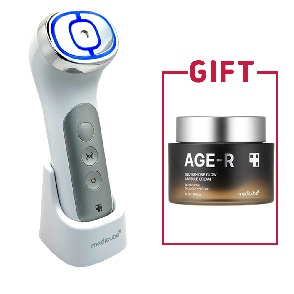 메디큐브 에이지알 유쎄라 유세라 딥 샷 김희선 마사지기+글루타치온 캡슐 크림 50ml