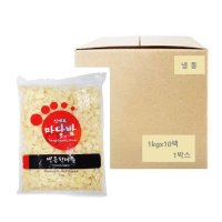 마당발 편마늘 (냉동1kgx10팩 / 10kg 1박스)