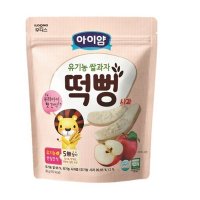 일동후디스 유기농 쌀과자 사과떡뻥 30G