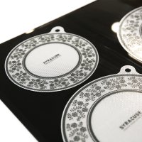 시라쿠스 인덕션매트 원형 소형 유리섬유 실리콘 패드 냄비받침대 보호 매트