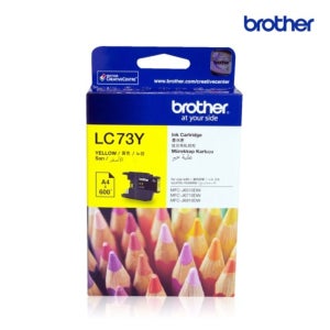 브라더 정품잉크 LC73 Y 노랑 / J430W J625DW J825DW