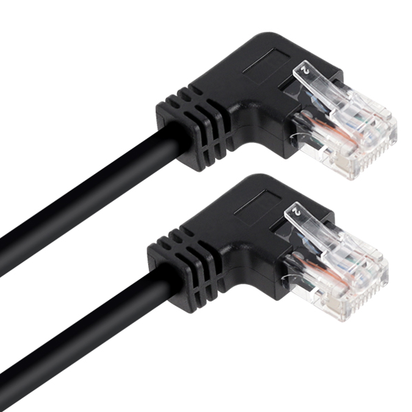 인터넷선 ㄱ자 랜선 CAT5E 꺽임 공유기선 꺾임 인터넷 케이블 1m 501RN