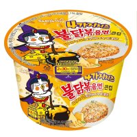 삼양 4가지치즈 불닭볶음면 큰컵 100G