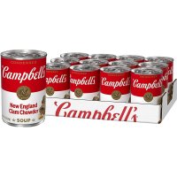 Campbell’s 캠벨 뉴잉글랜드 클램차우더 조개스프 298g 12캔