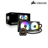 커세어 CORSAIR iCUE H100i ELITE LCD 수냉 CPU쿨러 (BLACK)