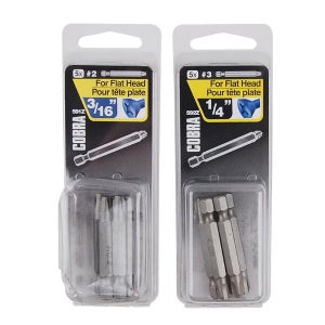 코브라탭/슈퍼드라이버비트/592Z(1/4인치/6.4mm용)/5개입