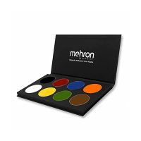 Mehron Makeup Paradise AQ Face & Body Paint 8 Color Palette (Basic) - SFX Special Effects Painting f