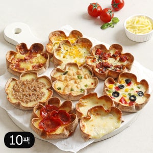 다신샵 통밀당 씬피자 콤비네이션 외 8종 5+5팩 / NO밀가루 자연치즈 통밀도우