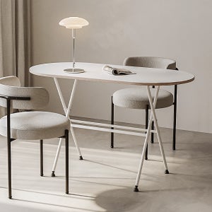 소프시스 E0등급 올리브 접이식 테이블 1200