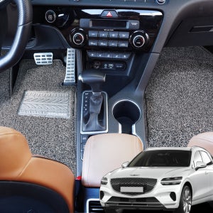 코일매트 현대 제네시스 GV70 2륜/4륜 일반형 1+2열풀세트