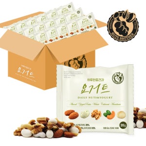 너츠브라더 요거트 하루한줌견과 낱봉 20g 60봉