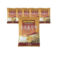 대호식품 프리미엄 오곡 율무차 1kg 6개